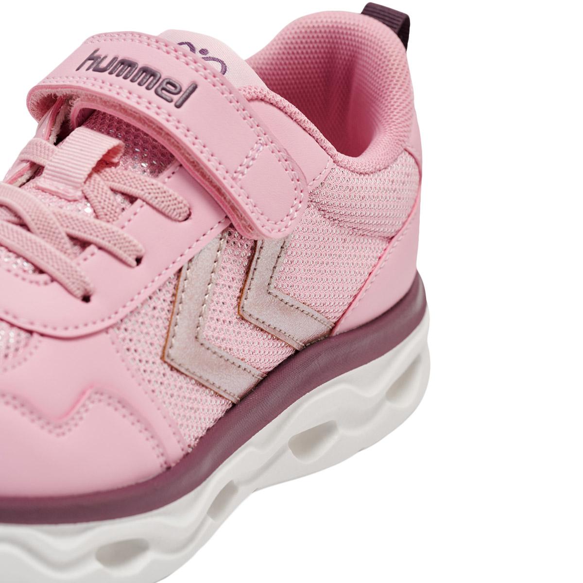 hummel Skylight Velcro Sneakers M/Lys Børn PINK NECTAR