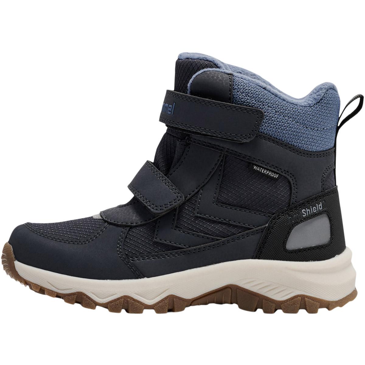 hummel Storm Tex Velcro Vinterstøvler Børn EBONY
