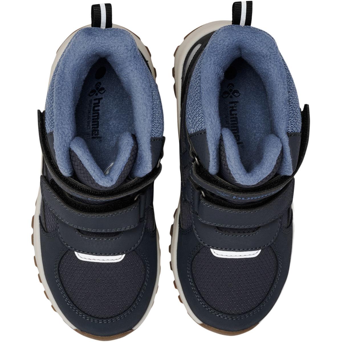 hummel Storm Tex Velcro Vinterstøvler Børn EBONY