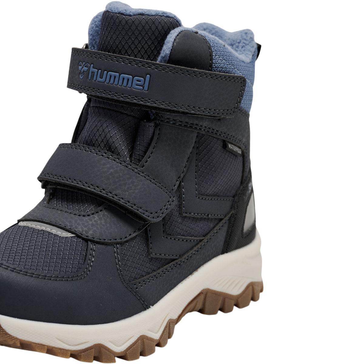 hummel Storm Tex Velcro Vinterstøvler Børn EBONY