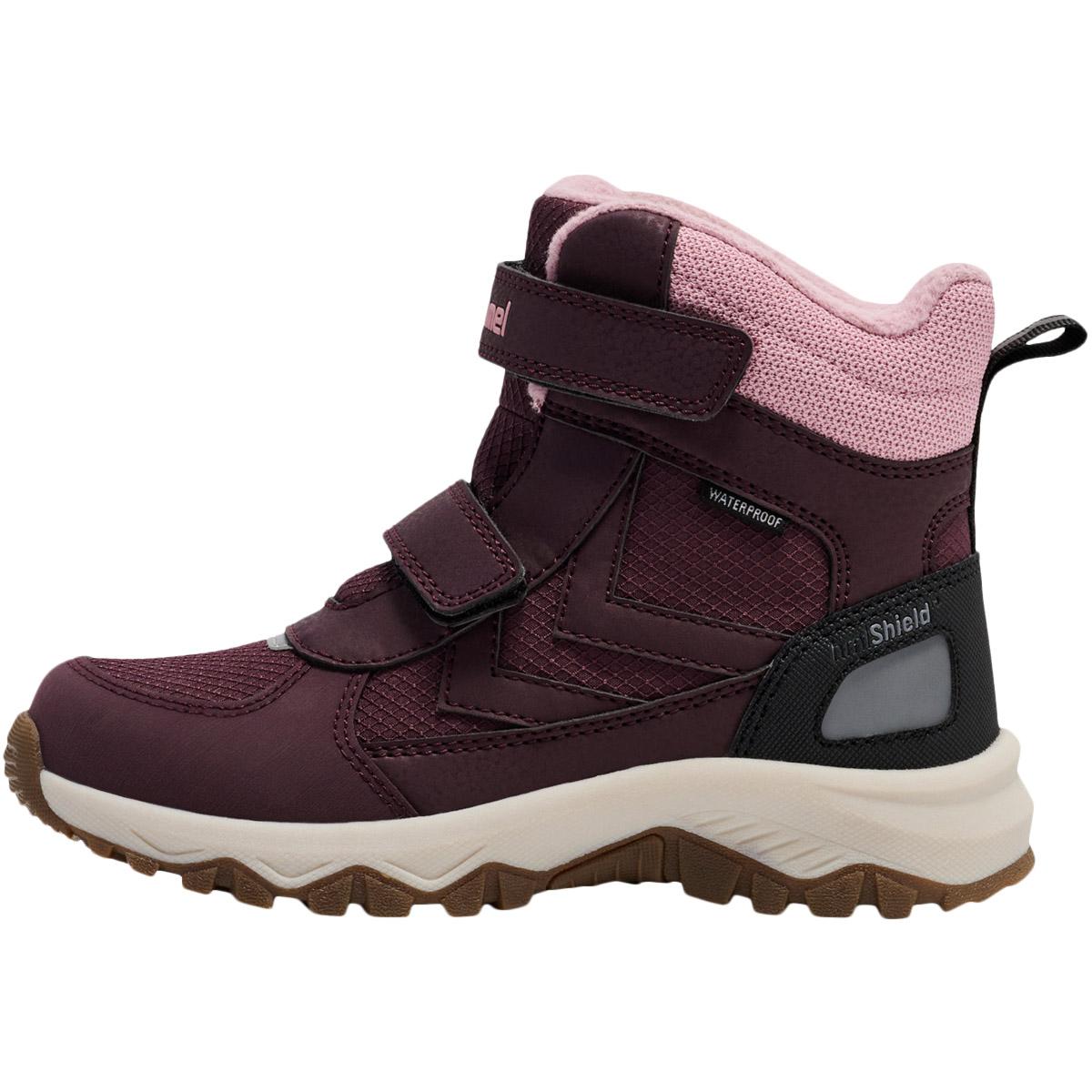 hummel Storm Tex Velcro Vinterstøvler Børn WINETASTING