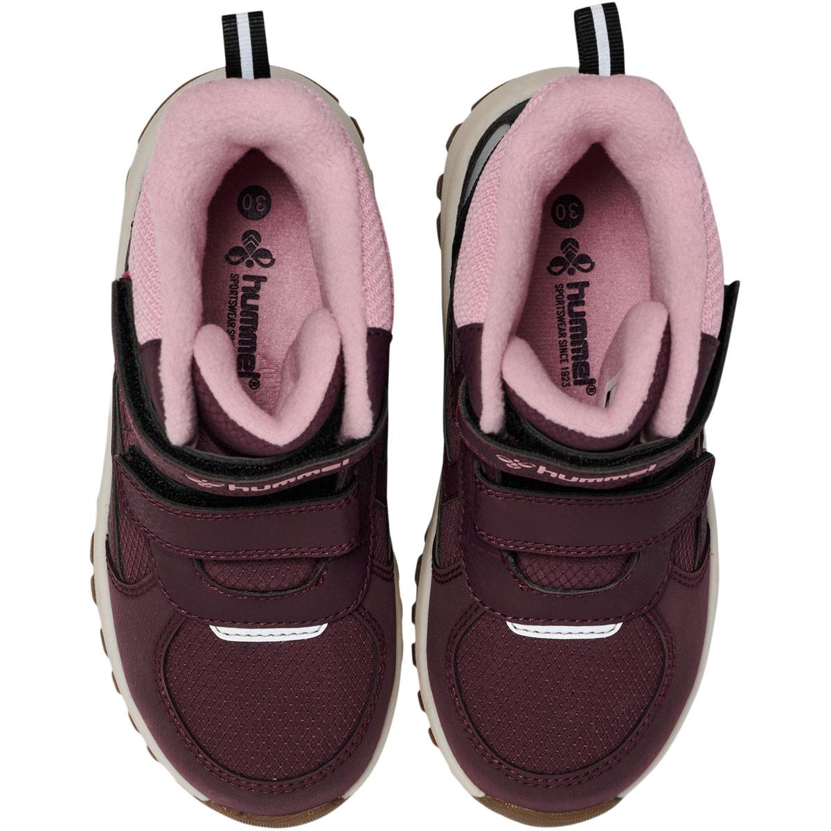 hummel Storm Tex Velcro Vinterstøvler Børn WINETASTING