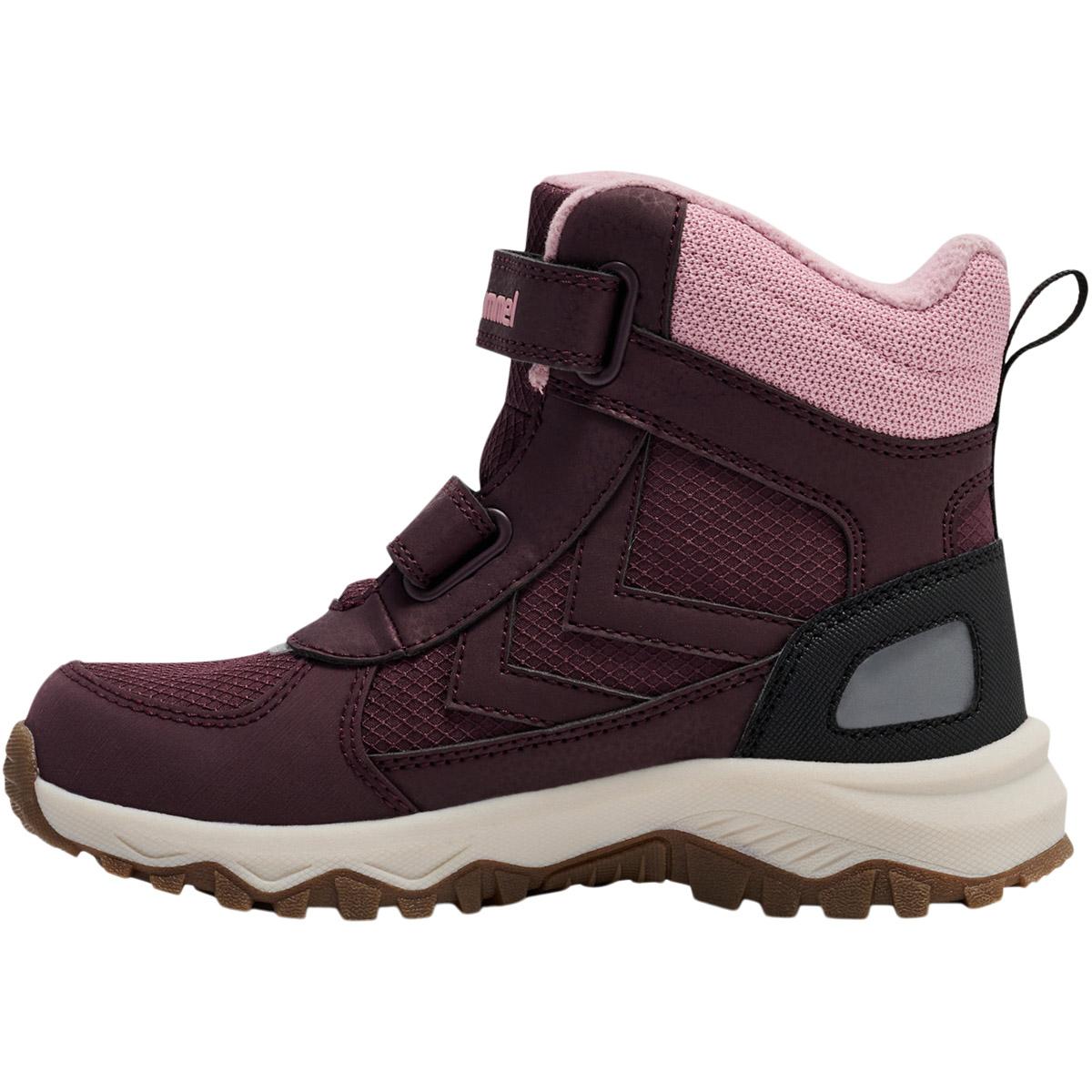 hummel Storm Tex Velcro Vinterstøvler Børn WINETASTING