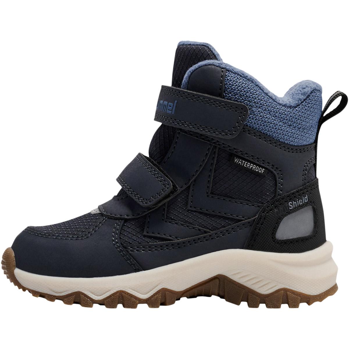 hummel Storm Tex Inf Velcro Vinterstøvler Børn EBONY