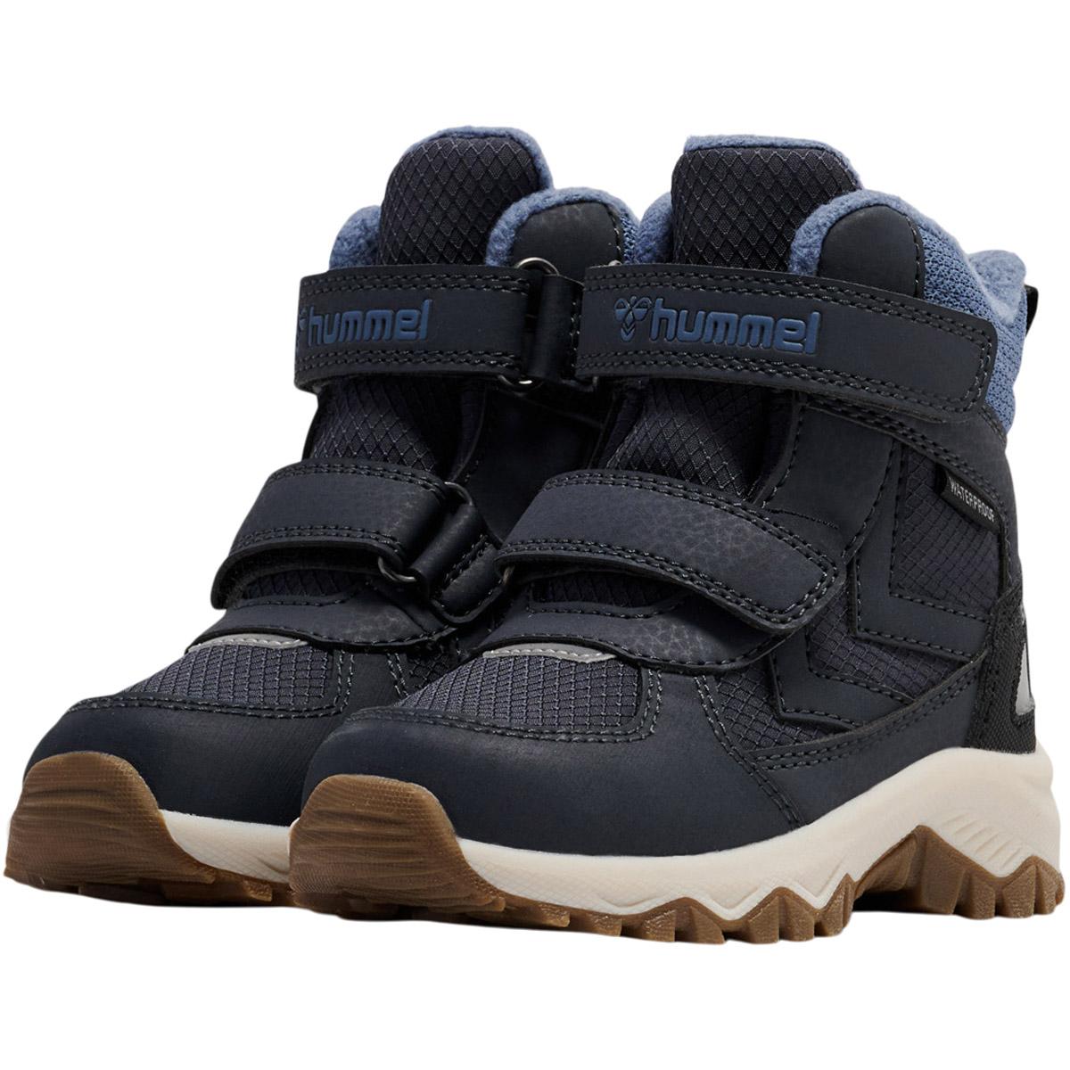 hummel Storm Tex Inf Velcro Vinterstøvler Børn EBONY