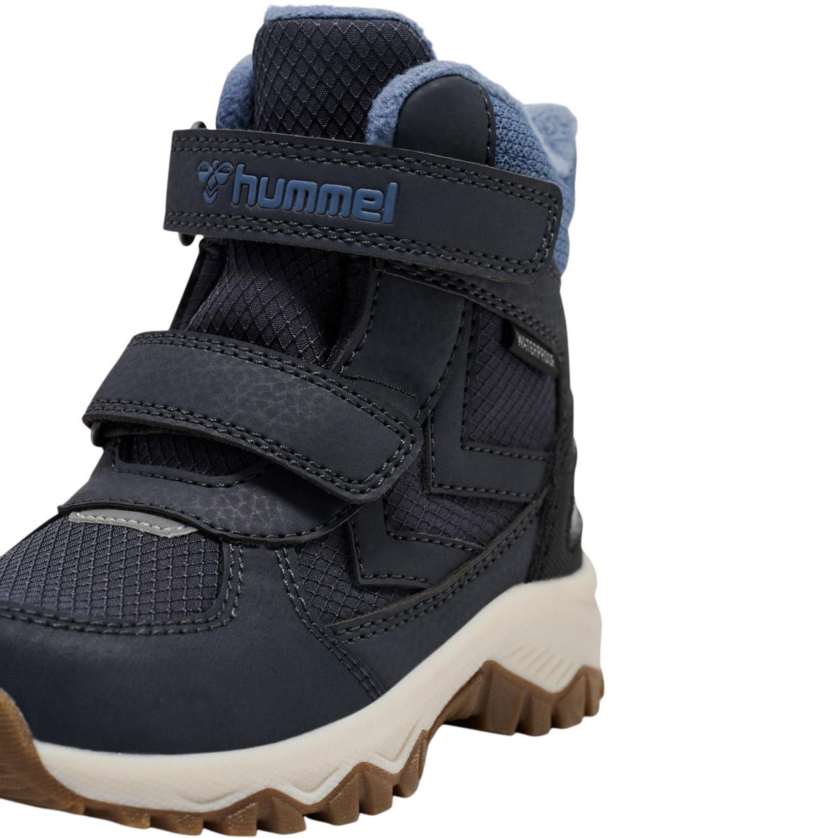 hummel Storm Tex Inf Velcro Vinterstøvler Børn EBONY