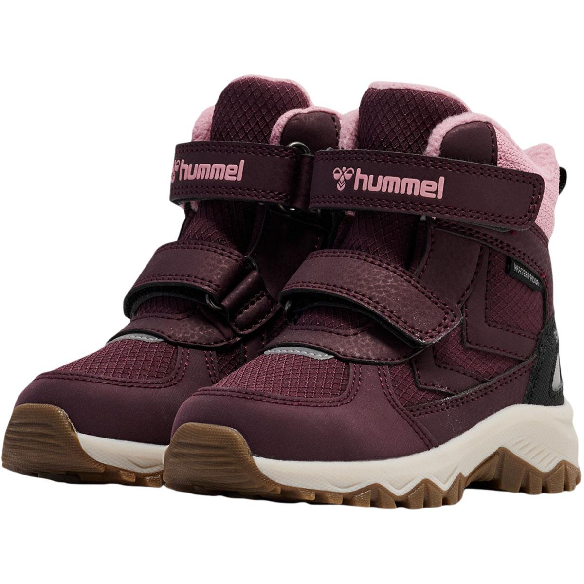 hummel Storm Tex Inf Velcro Vinterstøvler Børn WINETASTING