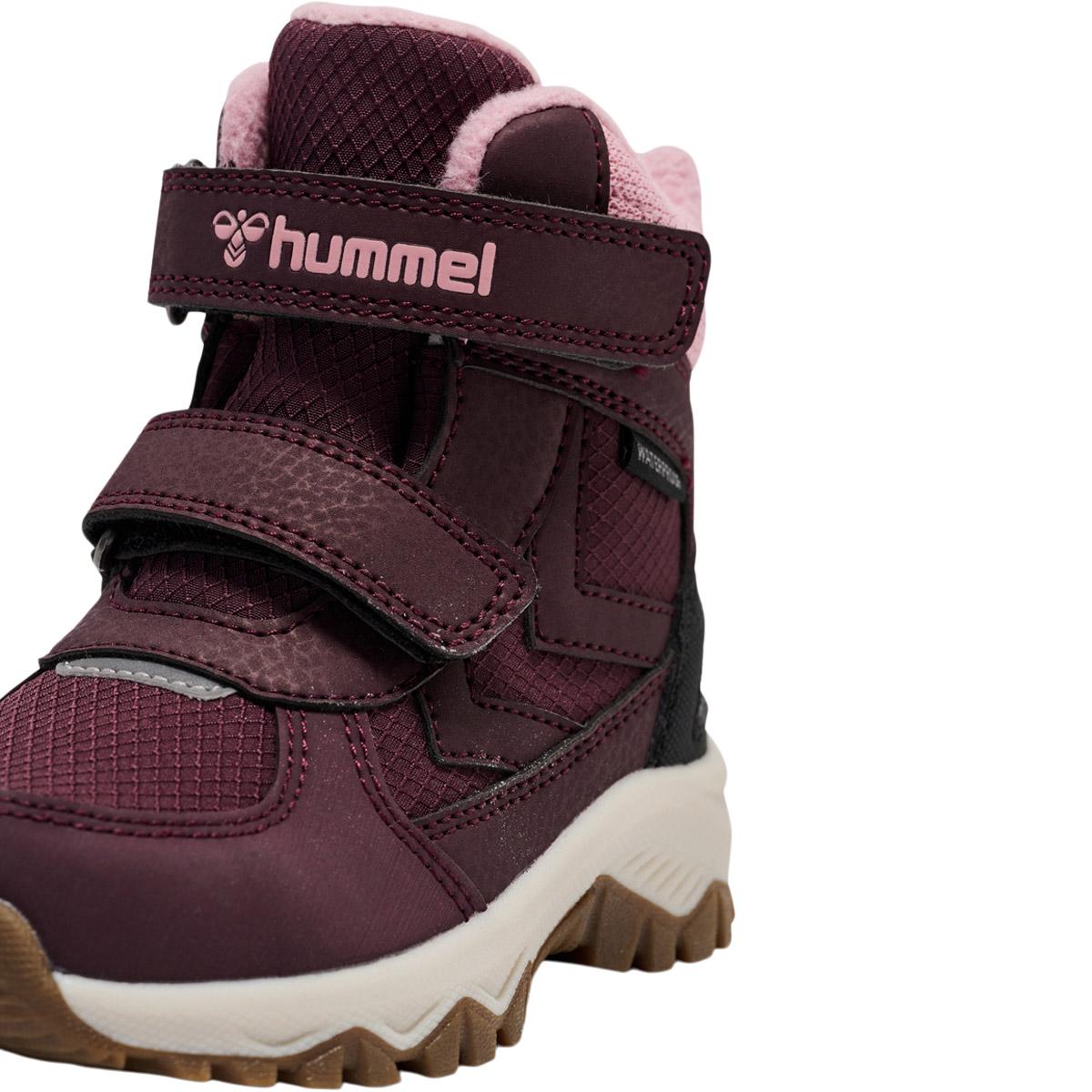 hummel Storm Tex Inf Velcro Vinterstøvler Børn WINETASTING