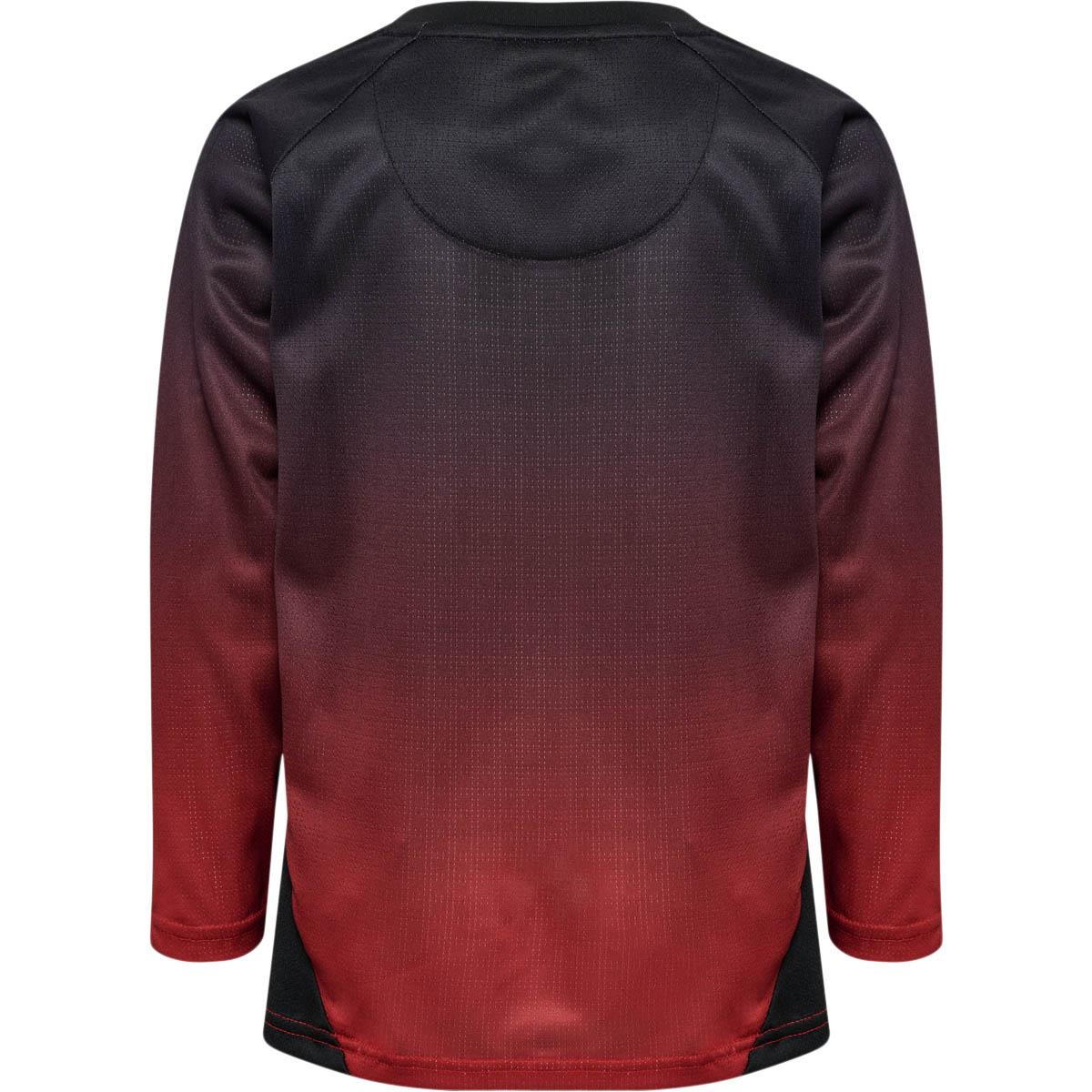 DBU x ALIS 26 Langærmet Landsholdstrøje Børn BLACK/RED