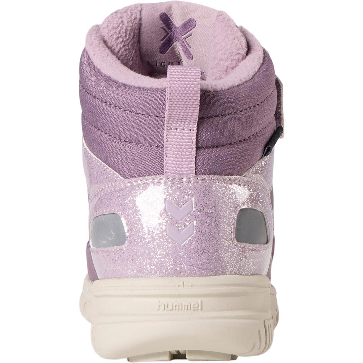 hummel X-Trail High Tex 2.0 Velcro Vinterstøvler Børn BLACK PLUM