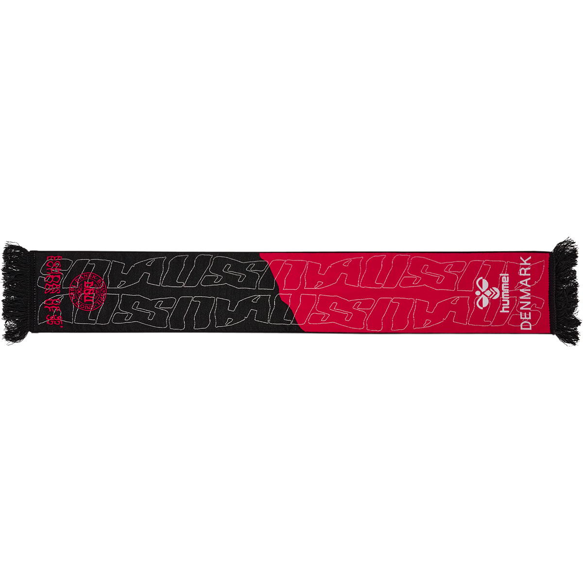 DBU x ALIS 26 Skjerf BLACK/RED
