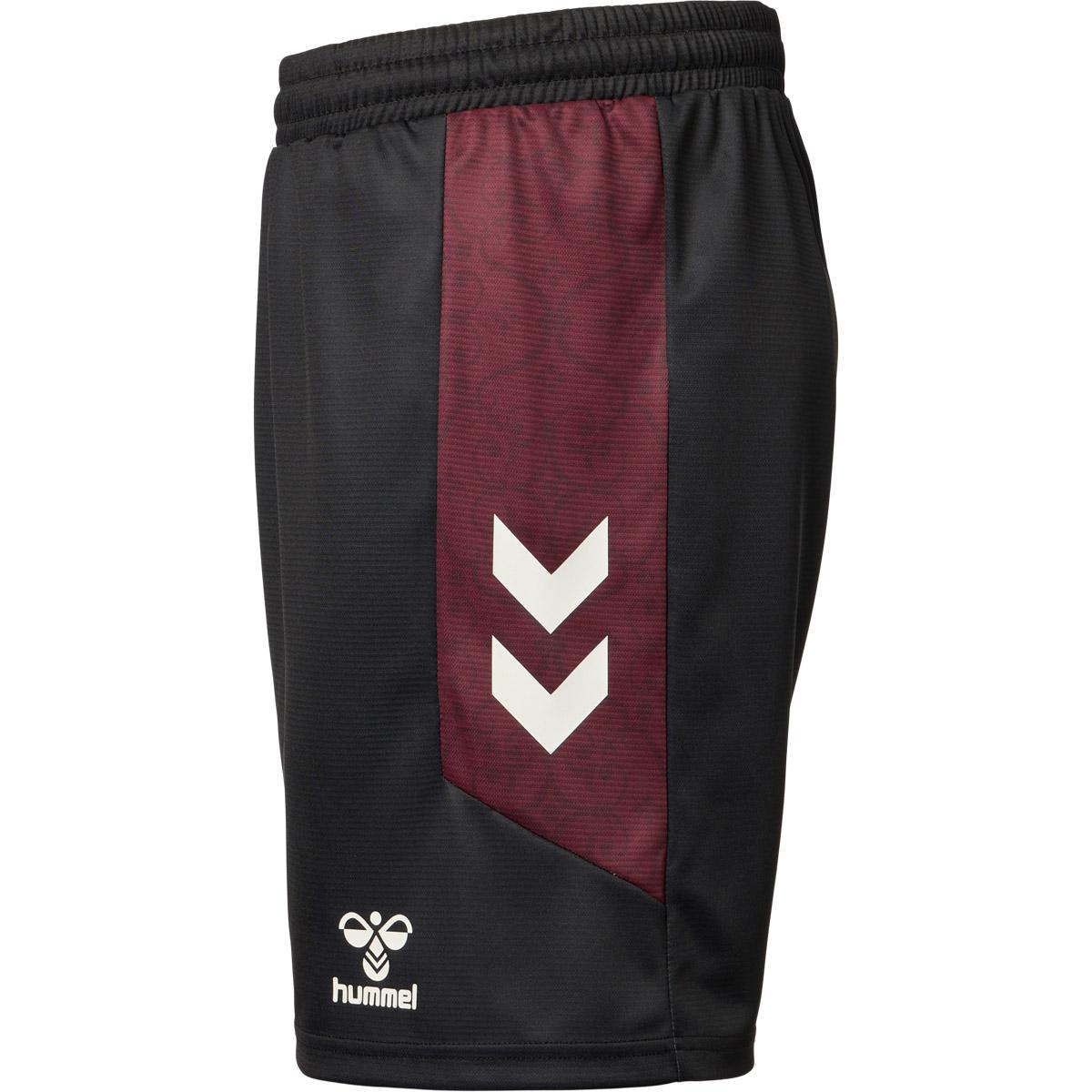 Sønderjyske Fodbold 26/27 Udebaneshorts Black/Bordeaux