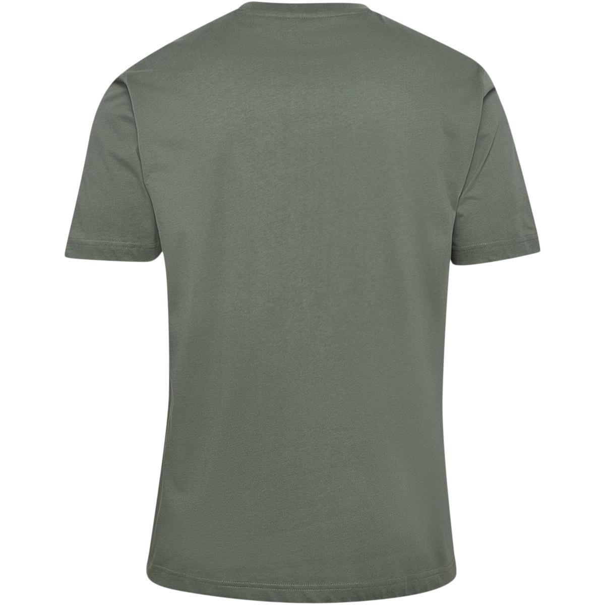 hummel James T-shirt Herre CASTOR GRAY