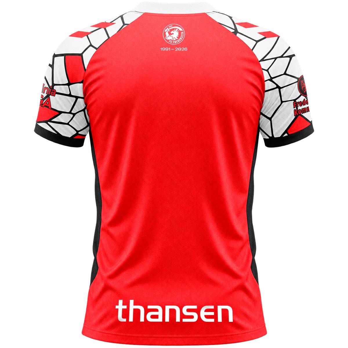 FC Fredericia 35 Års Jubileumstrøye Red