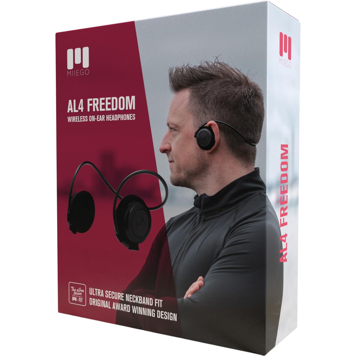 MIIEGO AL4 Freedom On-Ear Hodetelefoner Black