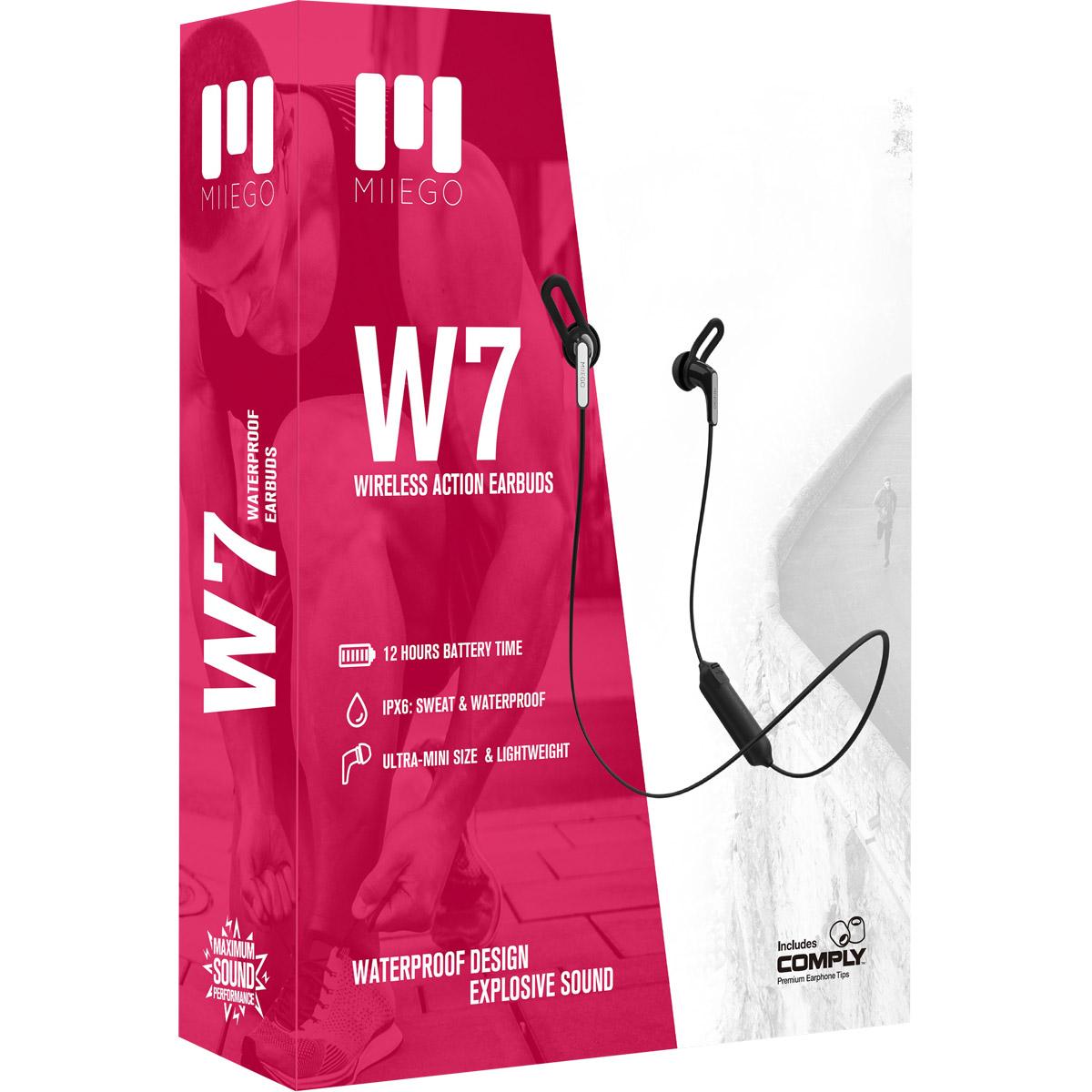 MIIEGO W7 by MIIEGO In-Ear Høretelefoner Black