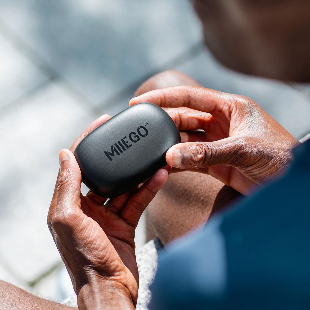 MIIEGO MiiBUDS Active Go Hodetelefoner Black