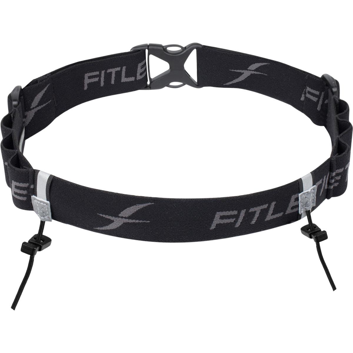 FITLETIC Race 2 Number Løbebælte BLACK/GREY