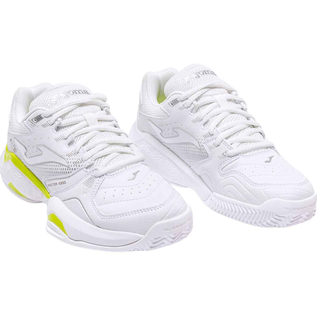 Joma Master 1000 2026 Tennissko Dame WHITE