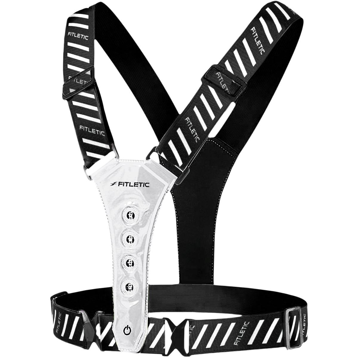 Fitletic Lumi LED Vest Black/silver