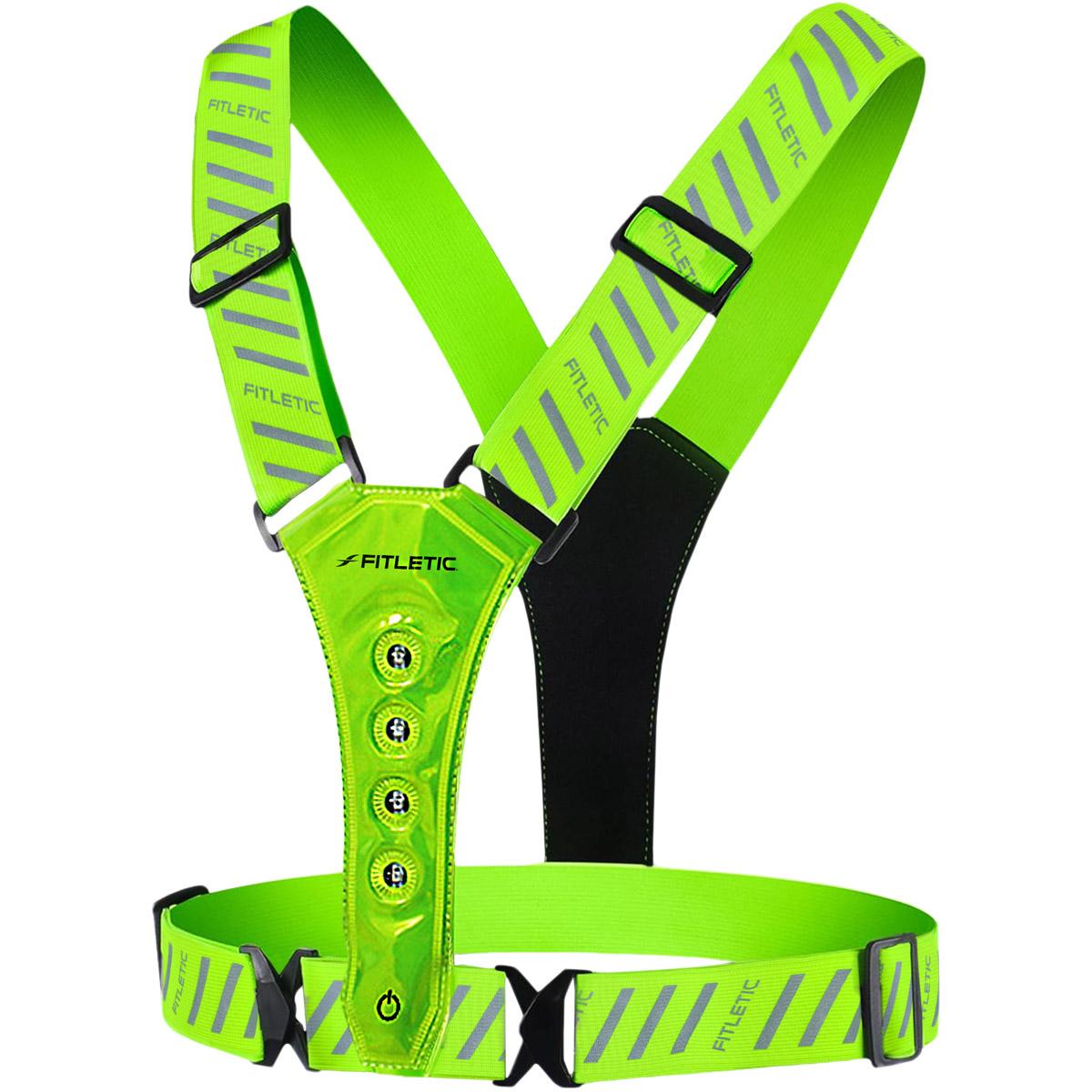 Fitletic Lumi LED Vest Yellow/silver