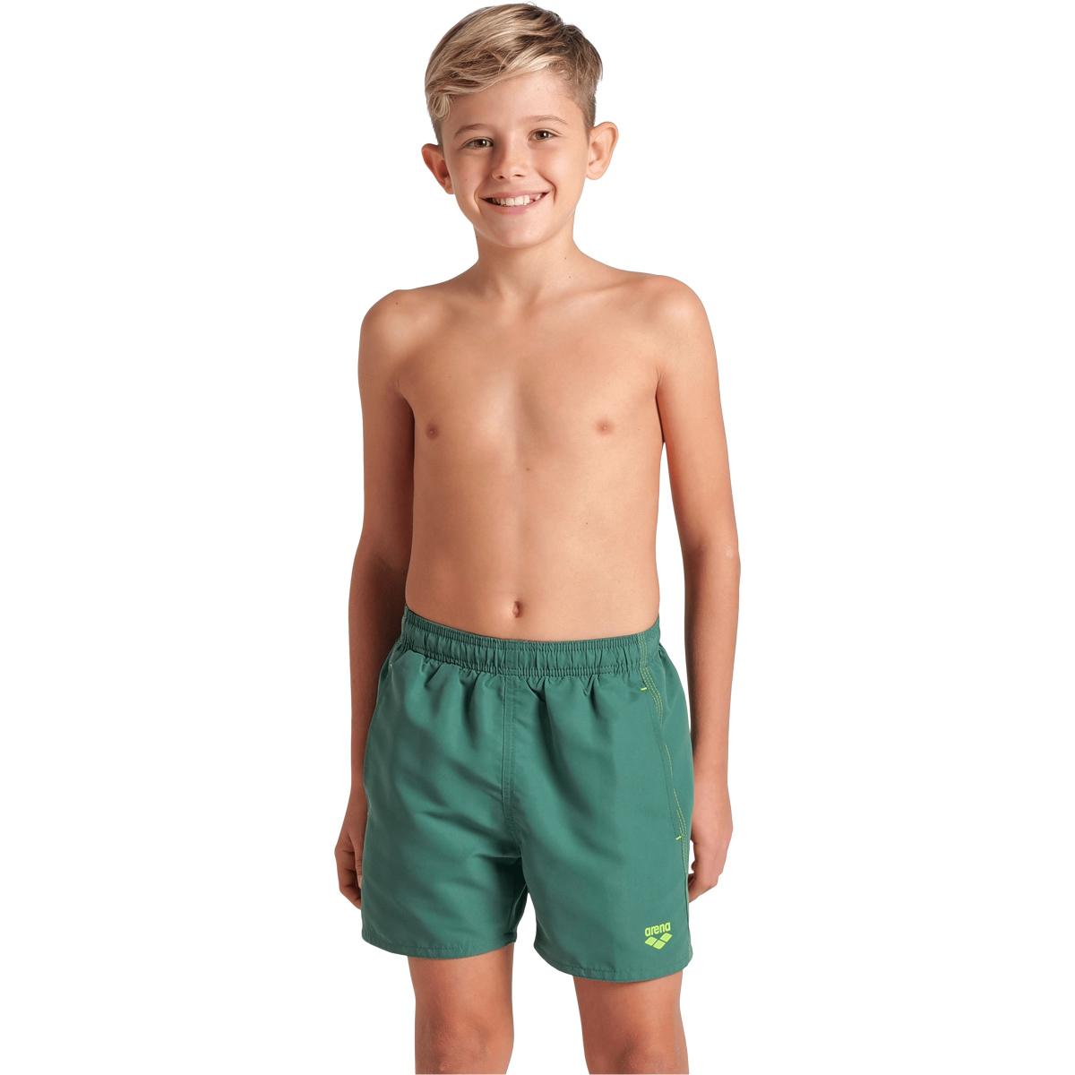 Arena Beach Boxer Solid R Badeshorts Børn Green