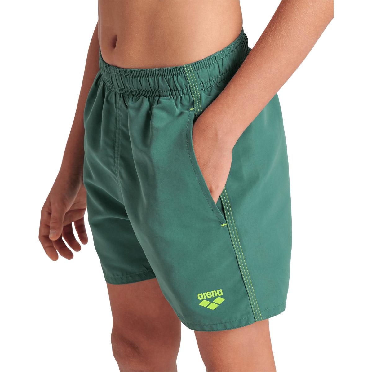 Arena Beach Boxer Solid R Badeshorts Børn Green