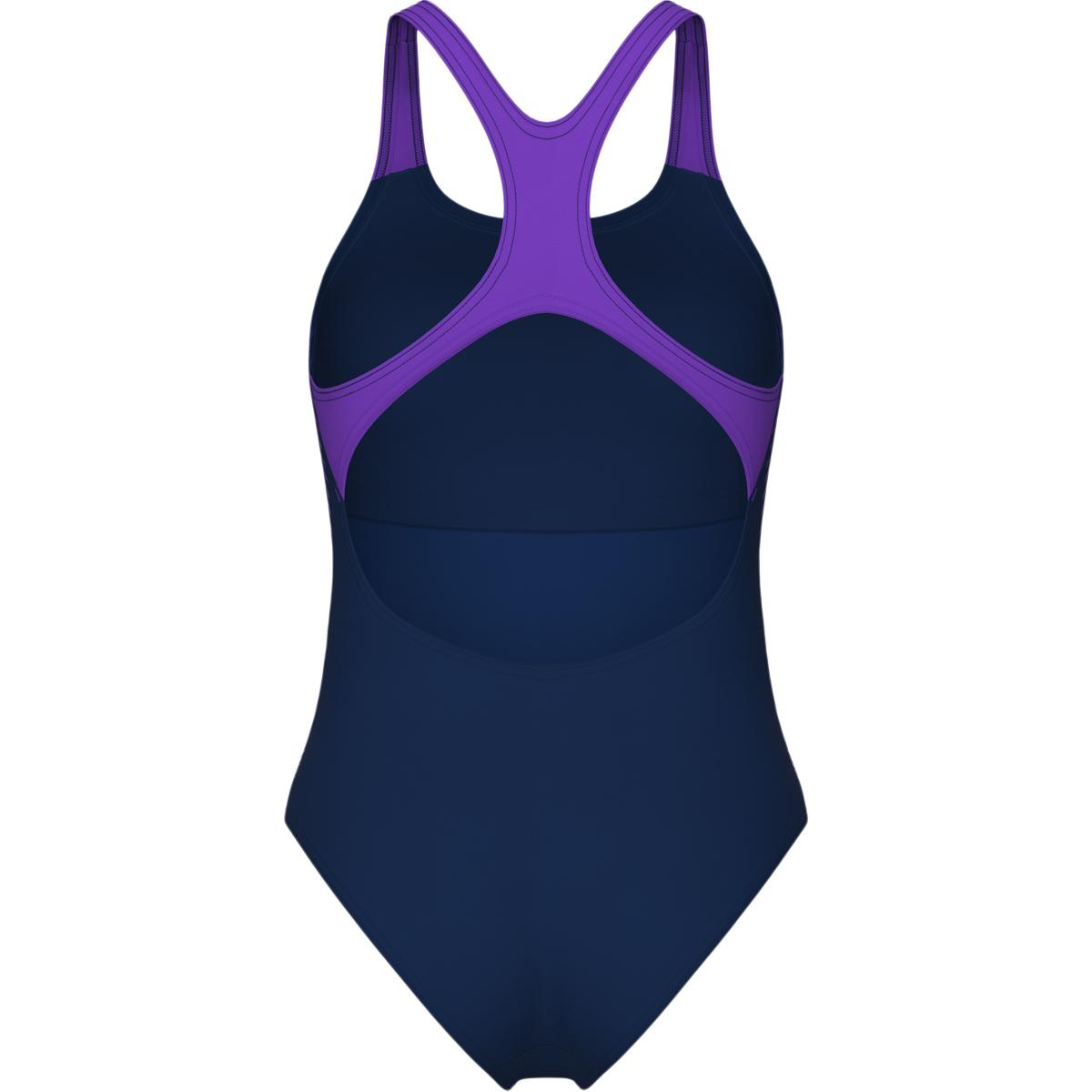 Arena Lily Pro Back Badedrakt Dame NAVY-VIOLET