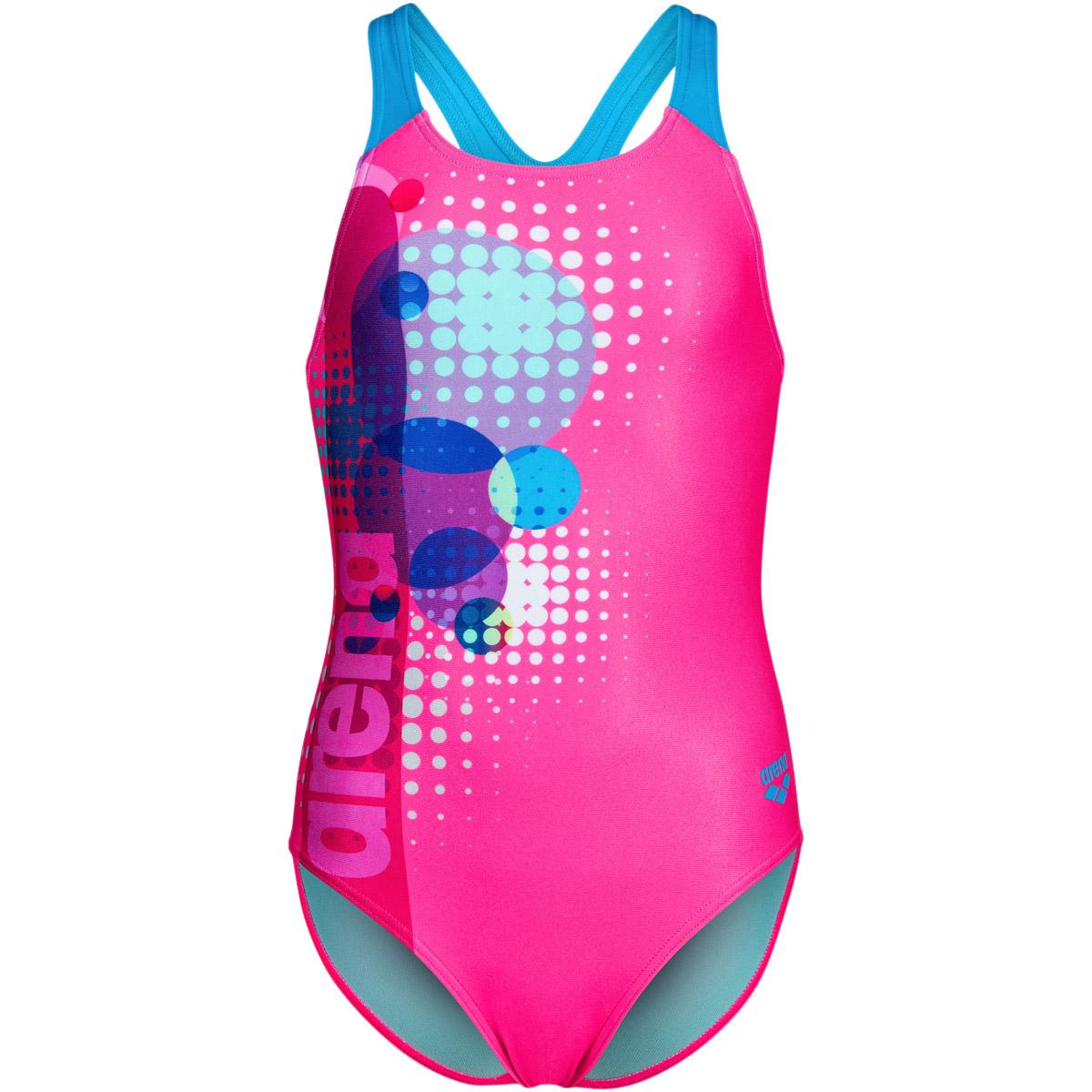 Arena Dots Badedragt Børn Pink