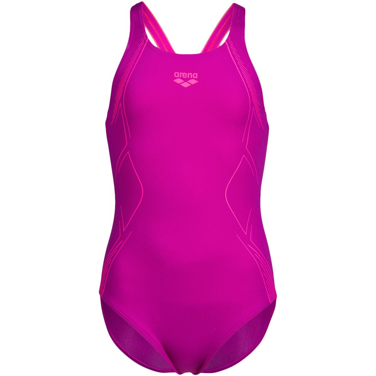 Arena Graphic Swim Pro Back Badedragt Børn Fuchsia