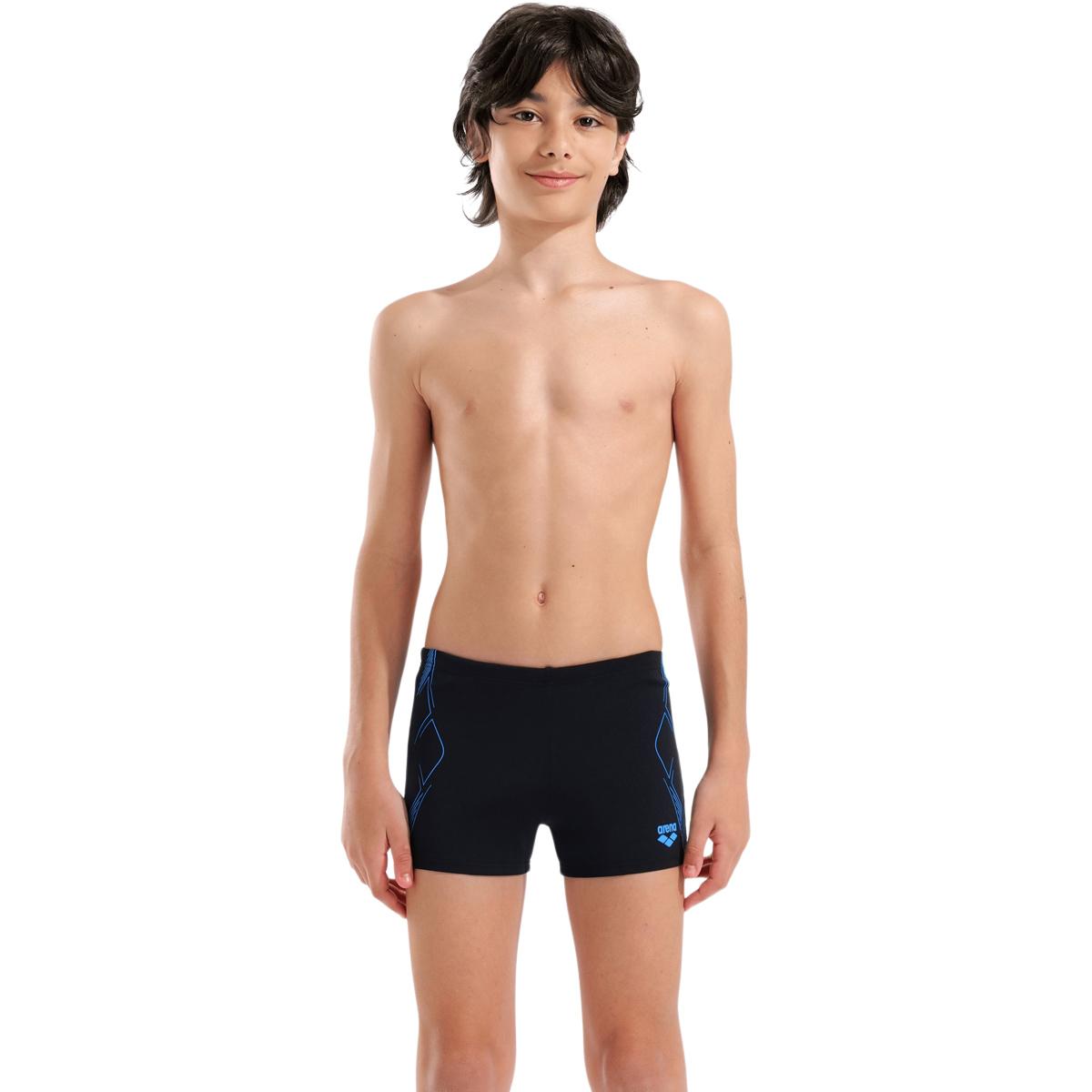 Arena Graphic Swim Badebukser M/Korte Ben Børn Black
