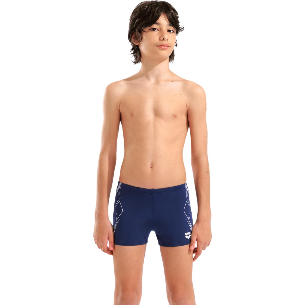 Arena Graphic Swim Badebukser M/Korte Ben Børn Navy