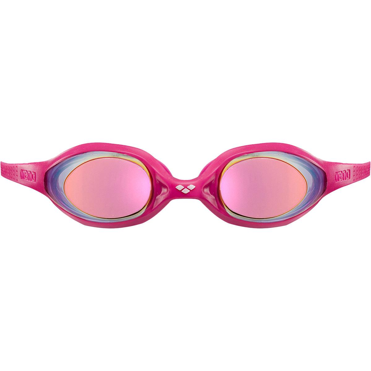 Arena Spider Mirror Svømmebriller Børn WHITE-FRESIA ROSE