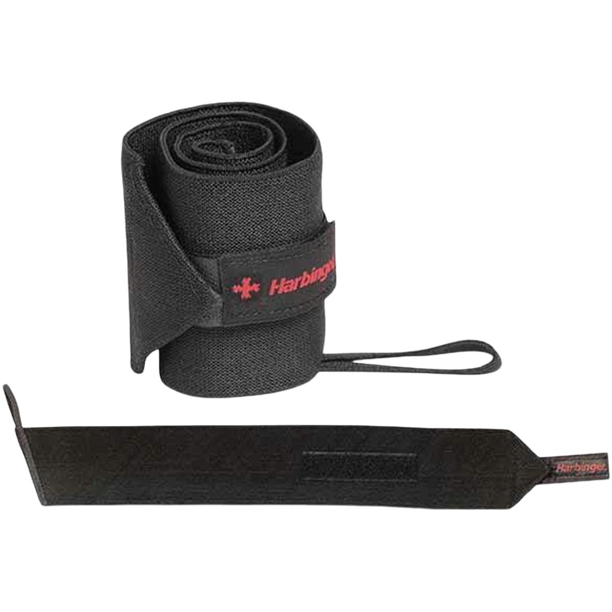 Harbinger Loop Wrist Hand Wraps Black