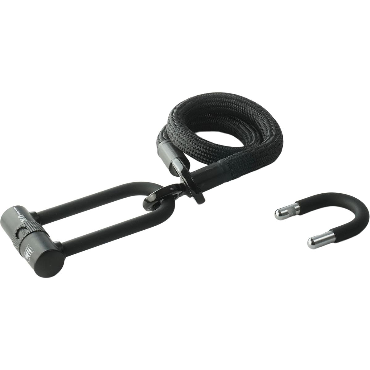 Witt Texlock Eyelet S U/X-Lock Cykellås Black