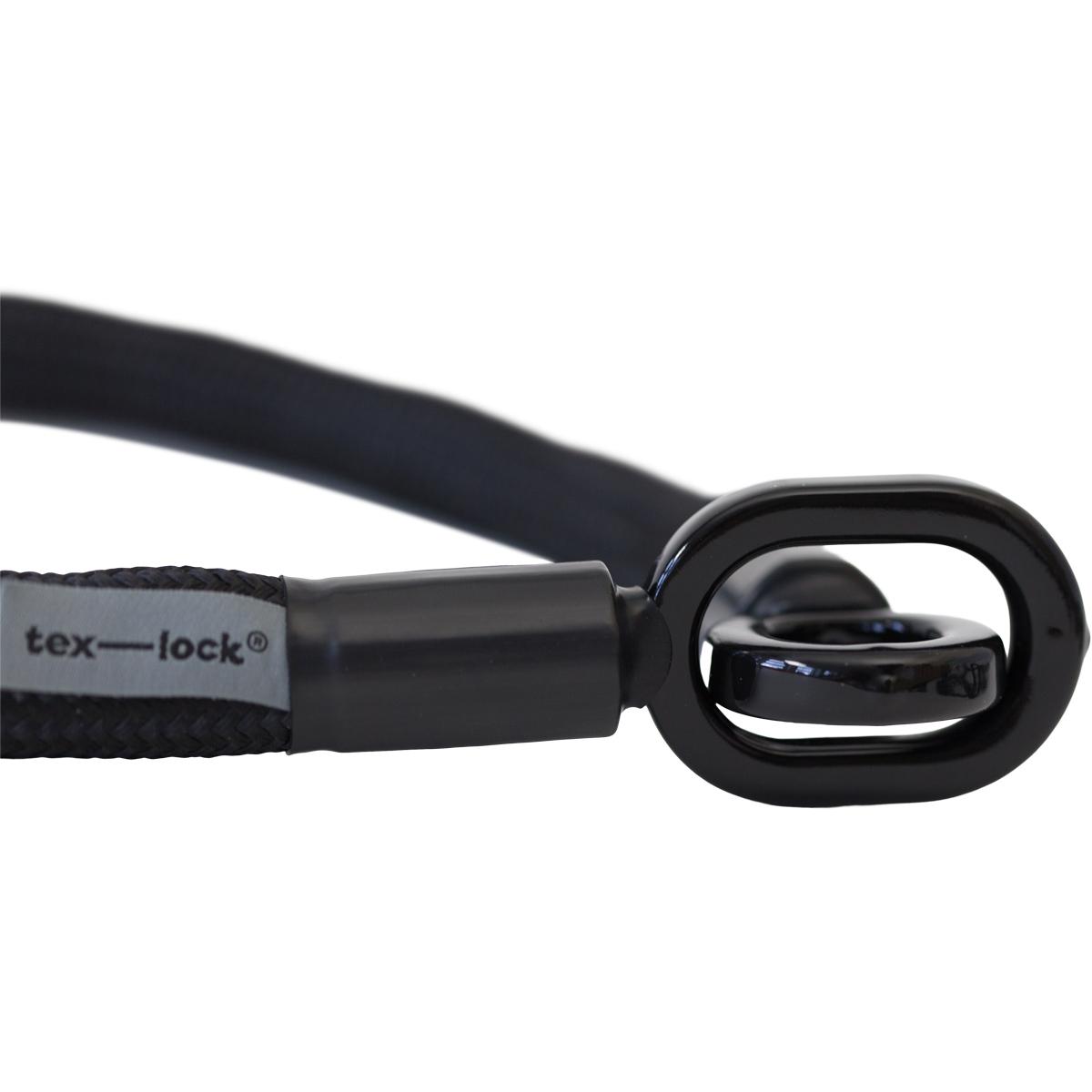 Witt Texlock Eyelet S U/X-Lock Cykellås Black