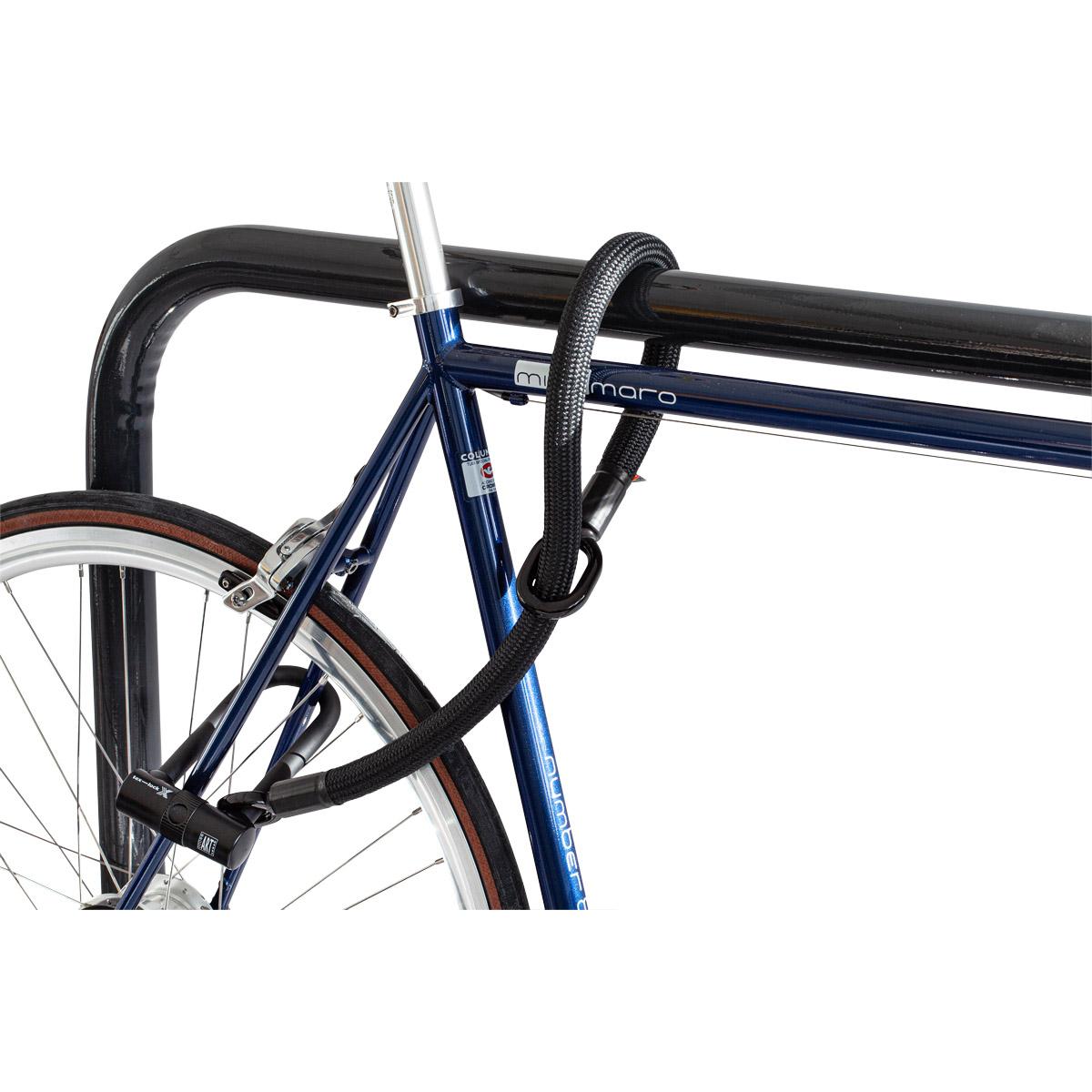 Witt Texlock Eyelet S U/X-Lock Cykellås Black