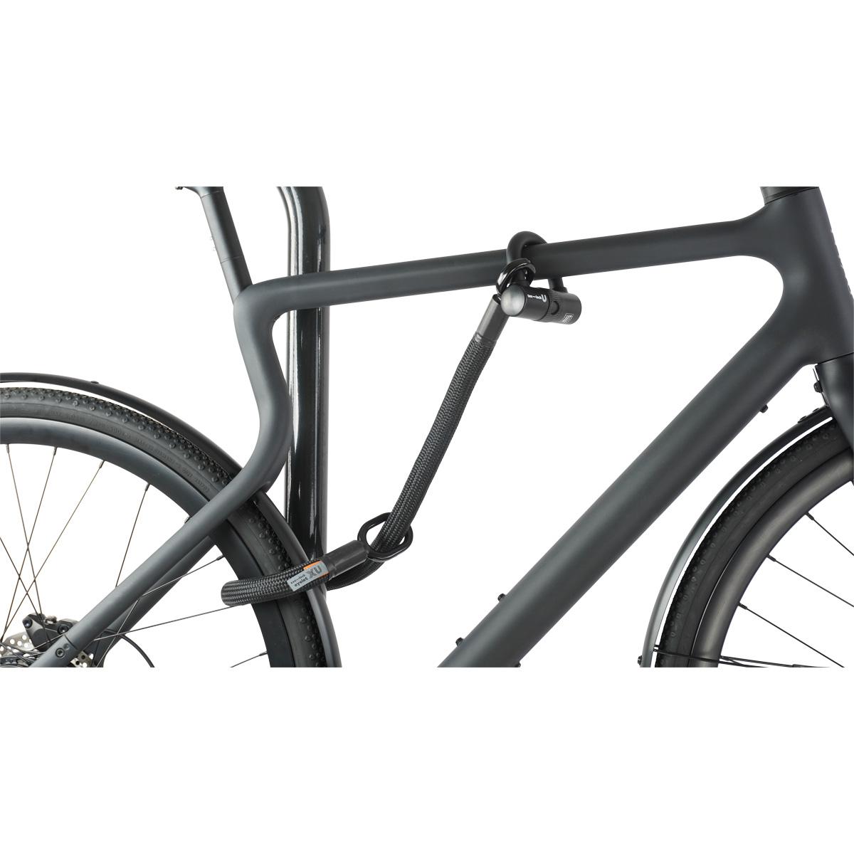 Witt Texlock Eyelet S U/X-Lock Cykellås Black