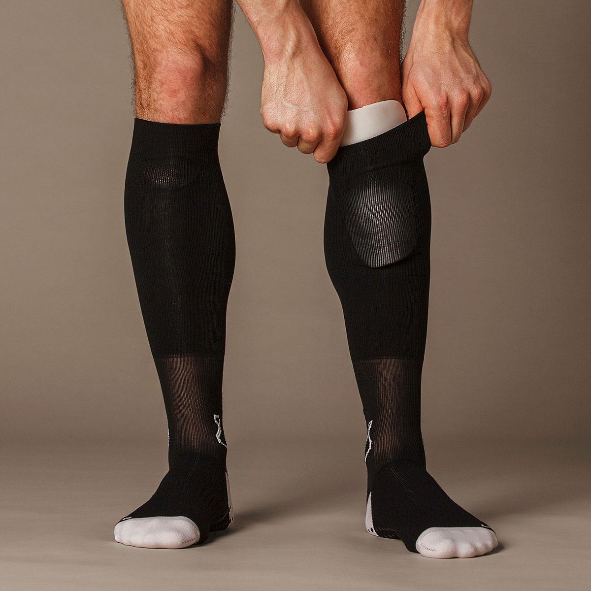 liiteGuard Performance Fotballsokker + Leggbeskyttere Black
