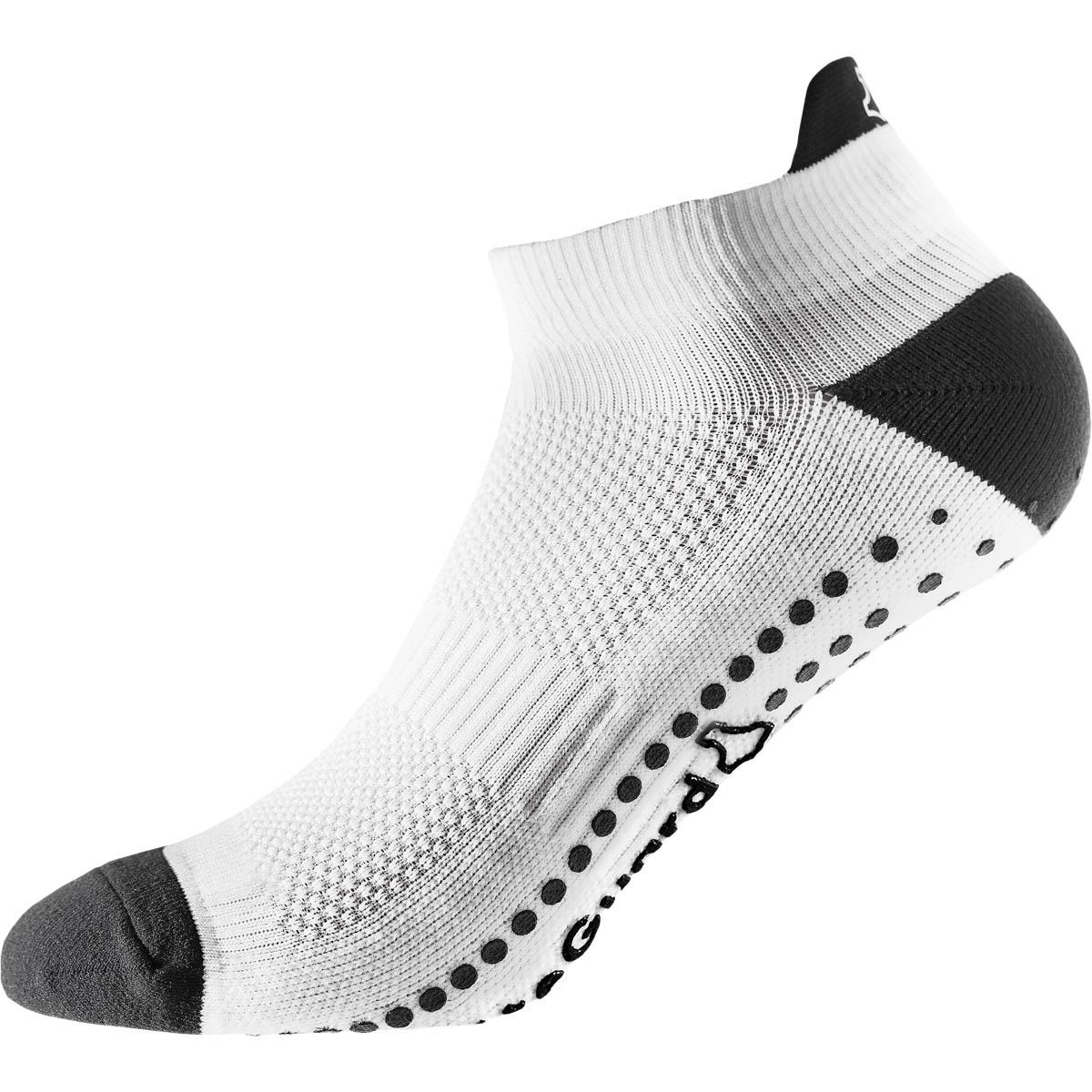liiteGuard Short Grip Ankelstrømper White