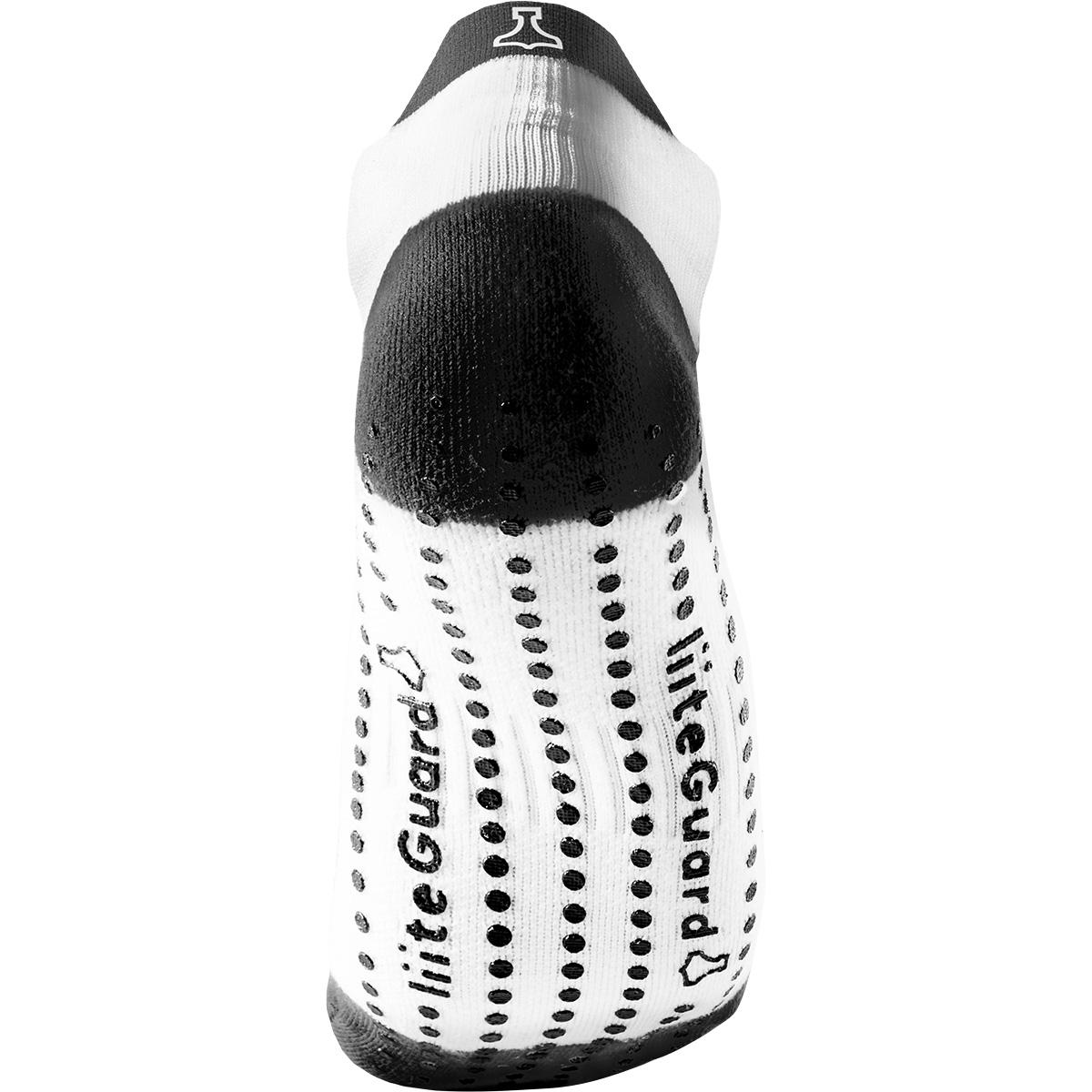 liiteGuard Short Grip Ankelstrømper White