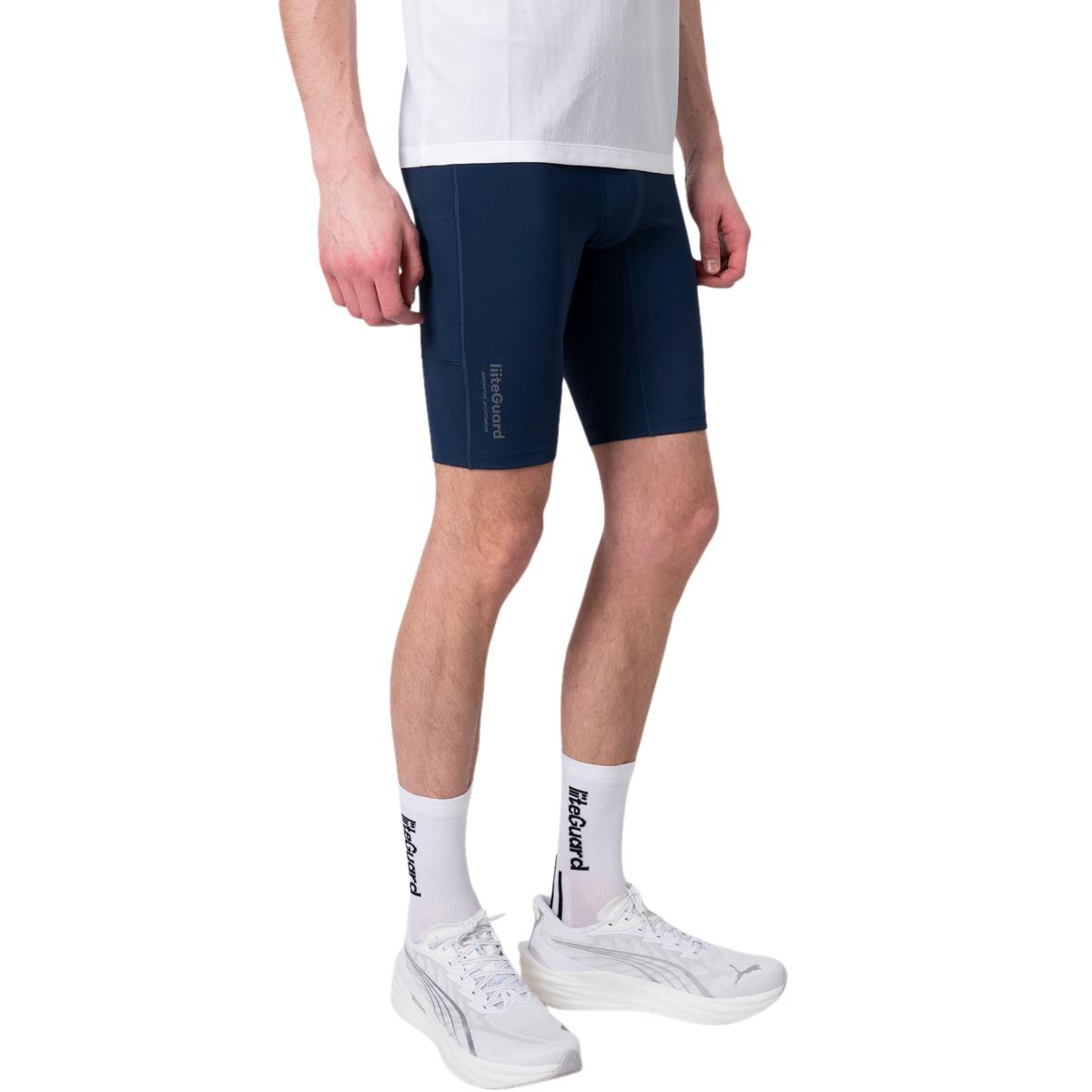 liiteGuard Glu-Tech Korte Løbetights Herre Dress blue