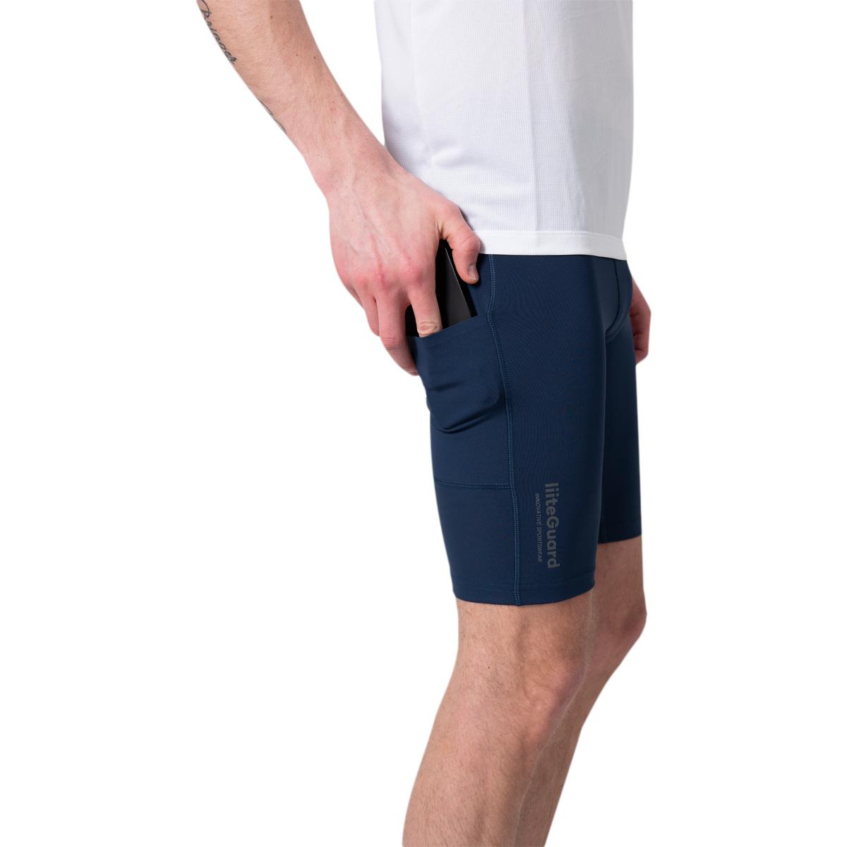 liiteGuard Glu-Tech Korte Løbetights Herre Dress blue