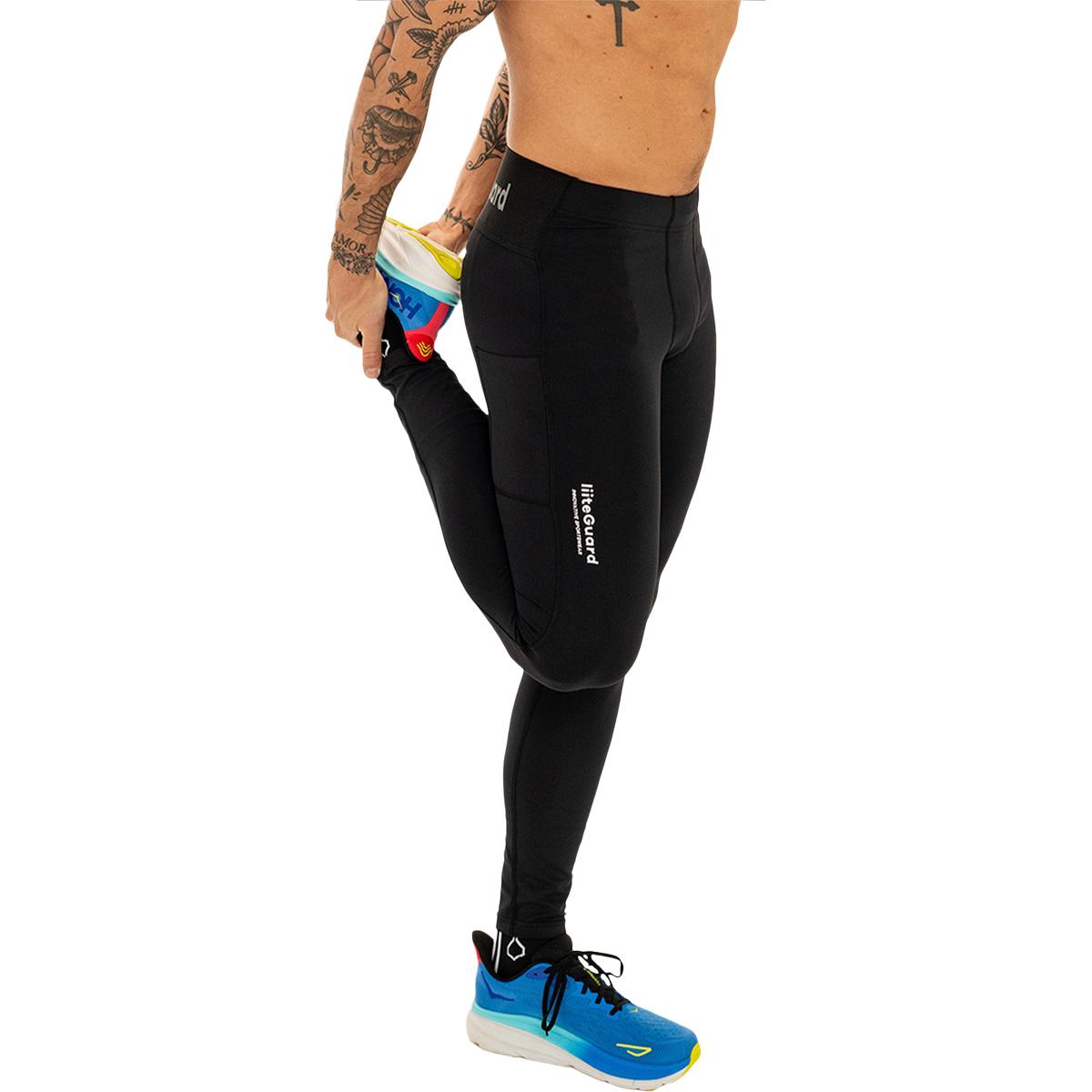 liiteGuard Glu-Tech Løbetights Herre Black