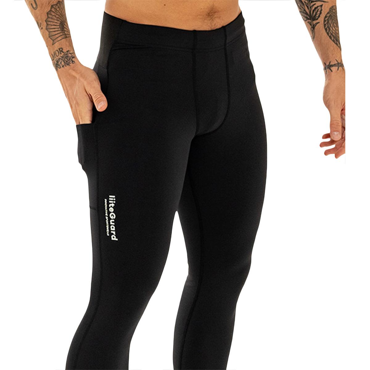 liiteGuard Glu-Tech Løbetights Herre Black