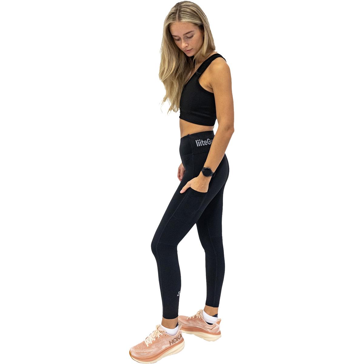 liiteGuard Glu-Tech Løbetights Dame Black