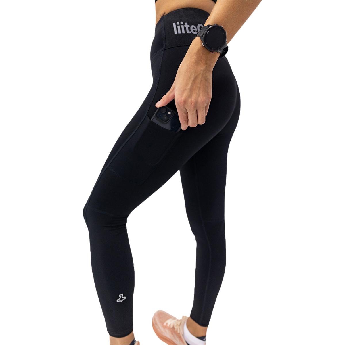 liiteGuard Glu-Tech Løbetights Dame Black