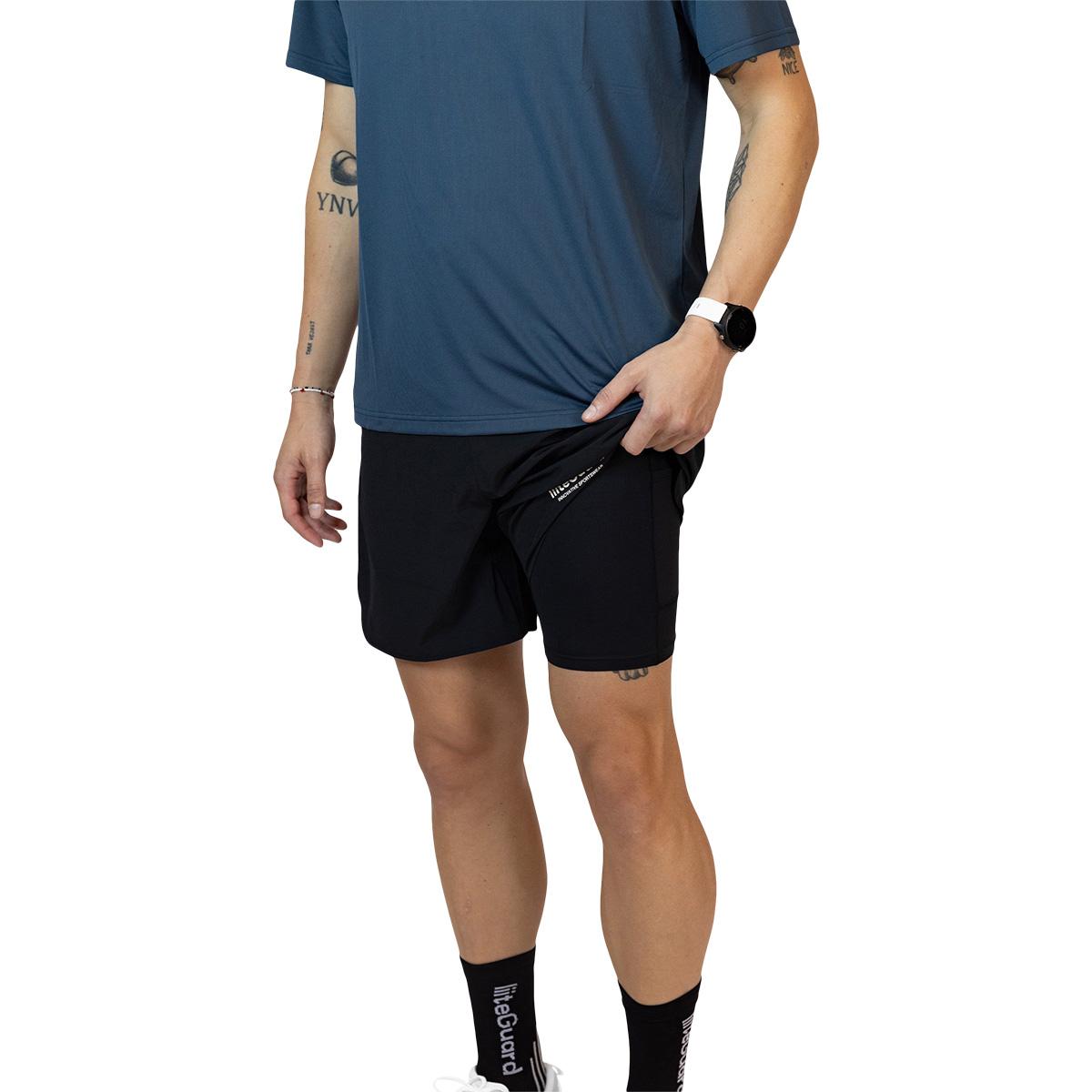 liiteGuard Glu-Tech 2in1 Treningsshorts Herre Black