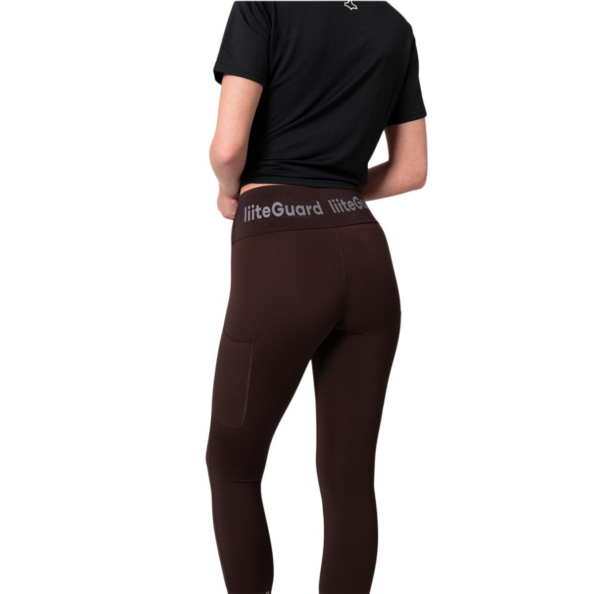 liiteGuard Glu-Tech Long Treningstights Dame Coffee bean