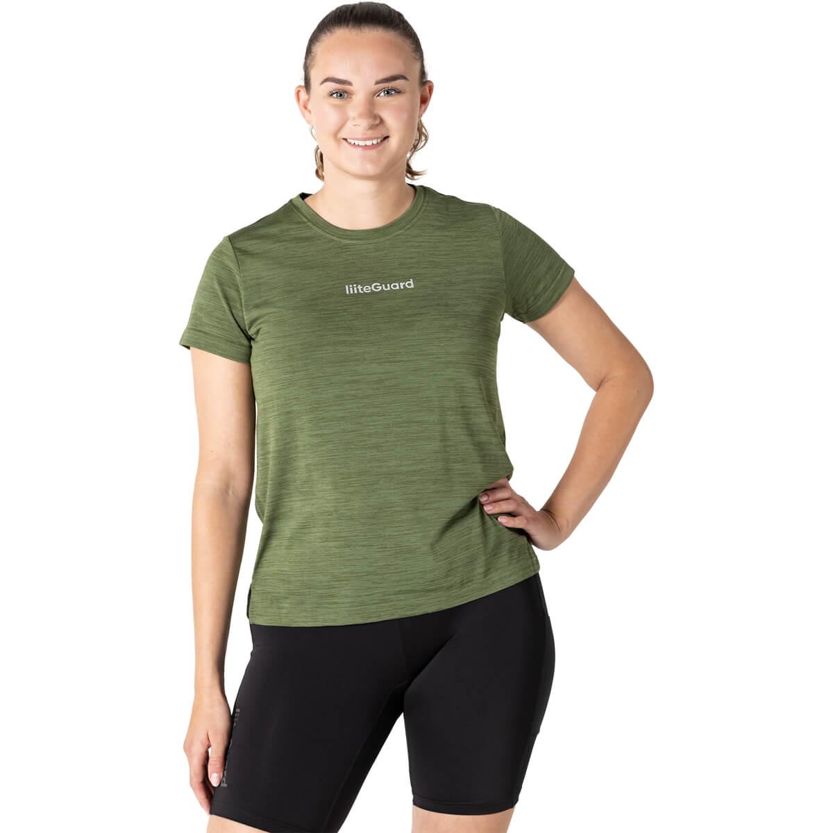 liiteGuard Re-Liite Trænings T-shirt Dame Army green